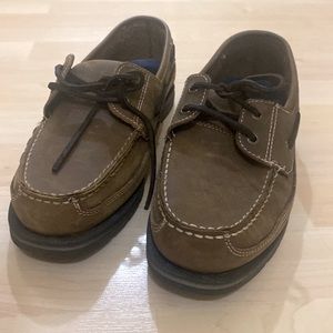 Like New!! Sebago Brown Boat Shoes!